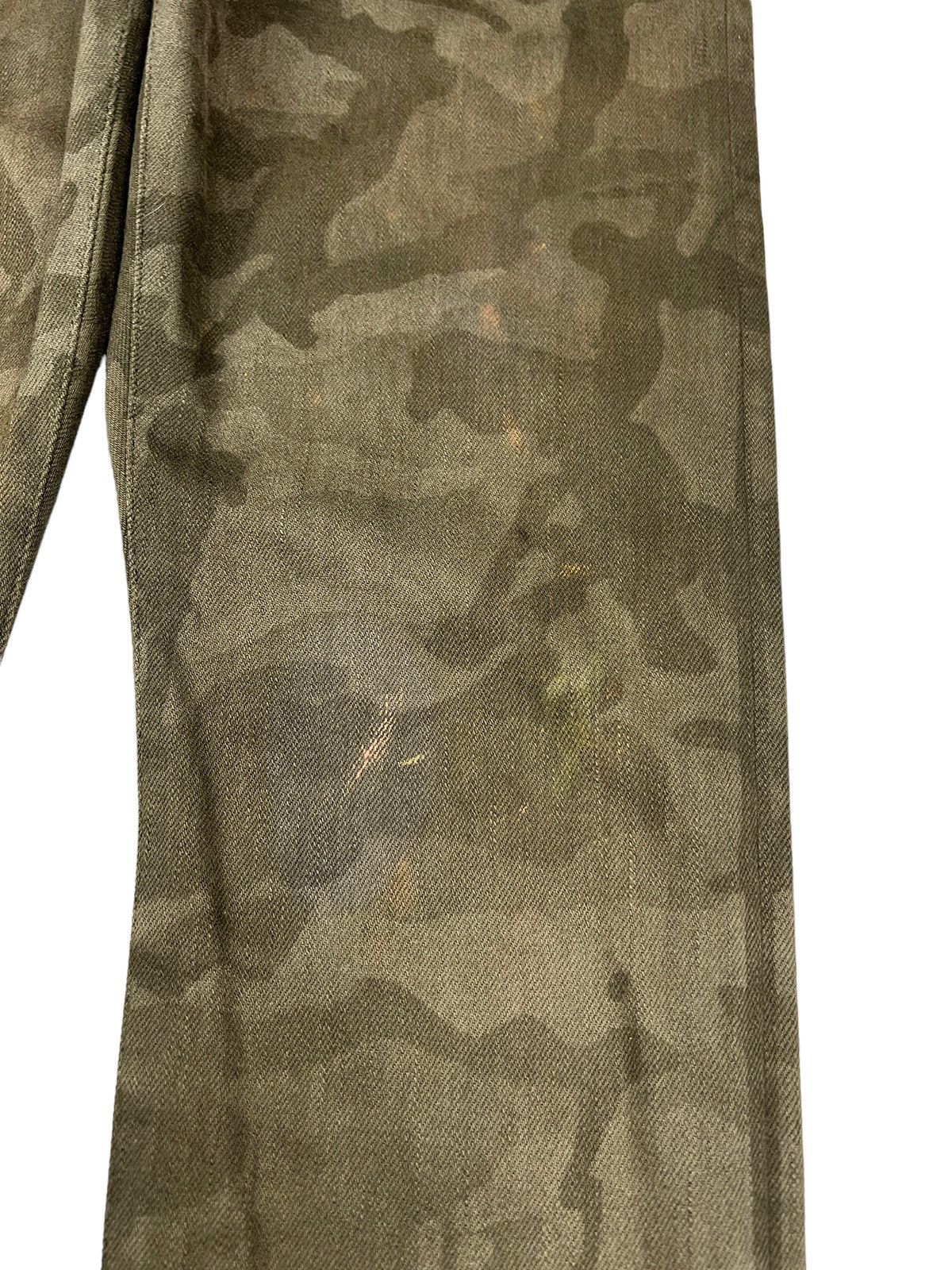 Hysteric Glamour Hysteric Glamour Camo Printed Skinny Denim Size US 30 / EU 46 - 6 Thumbnail