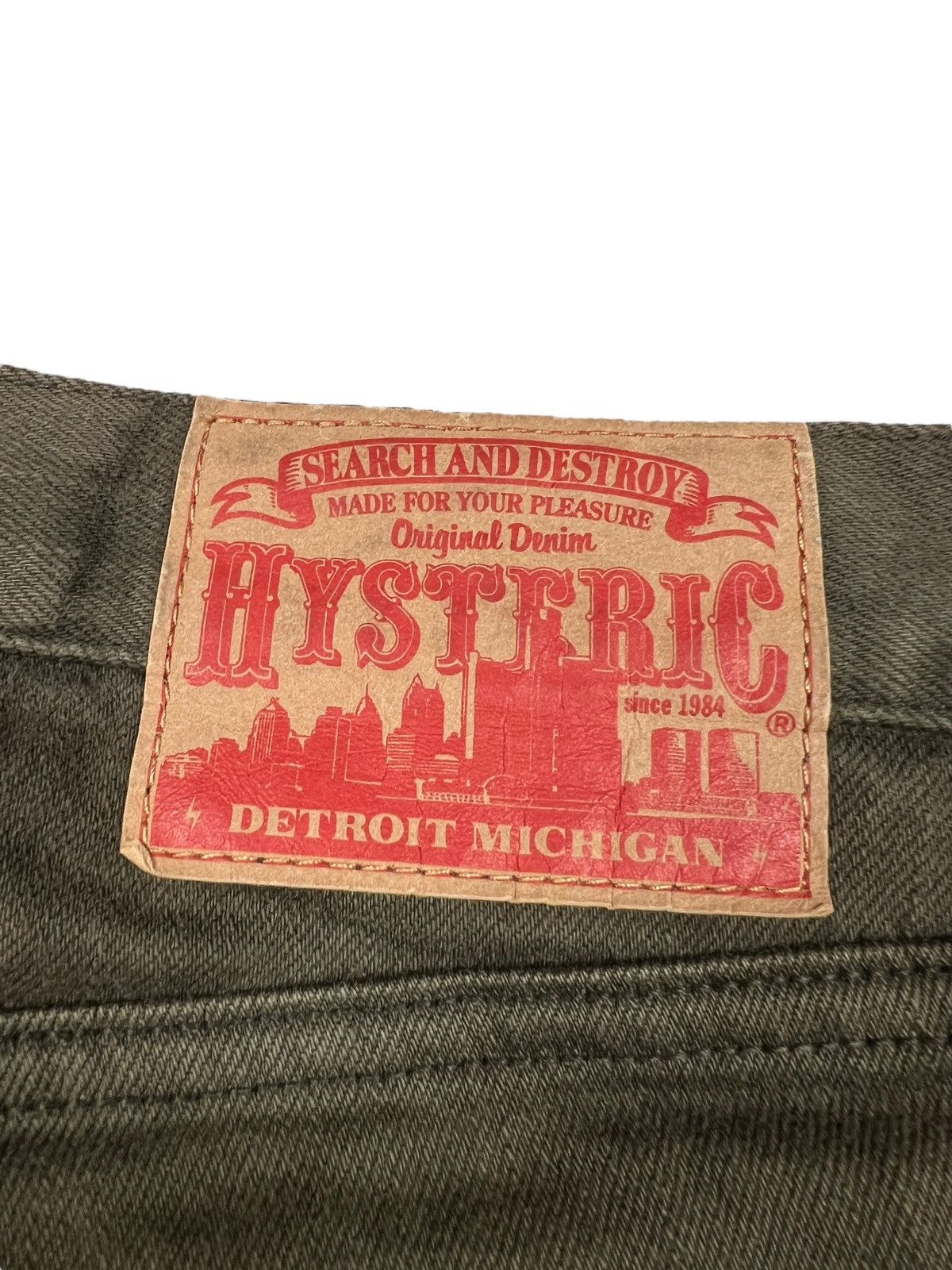 Hysteric Glamour Hysteric Glamour Camo Printed Skinny Denim Size US 30 / EU 46 - 10 Thumbnail