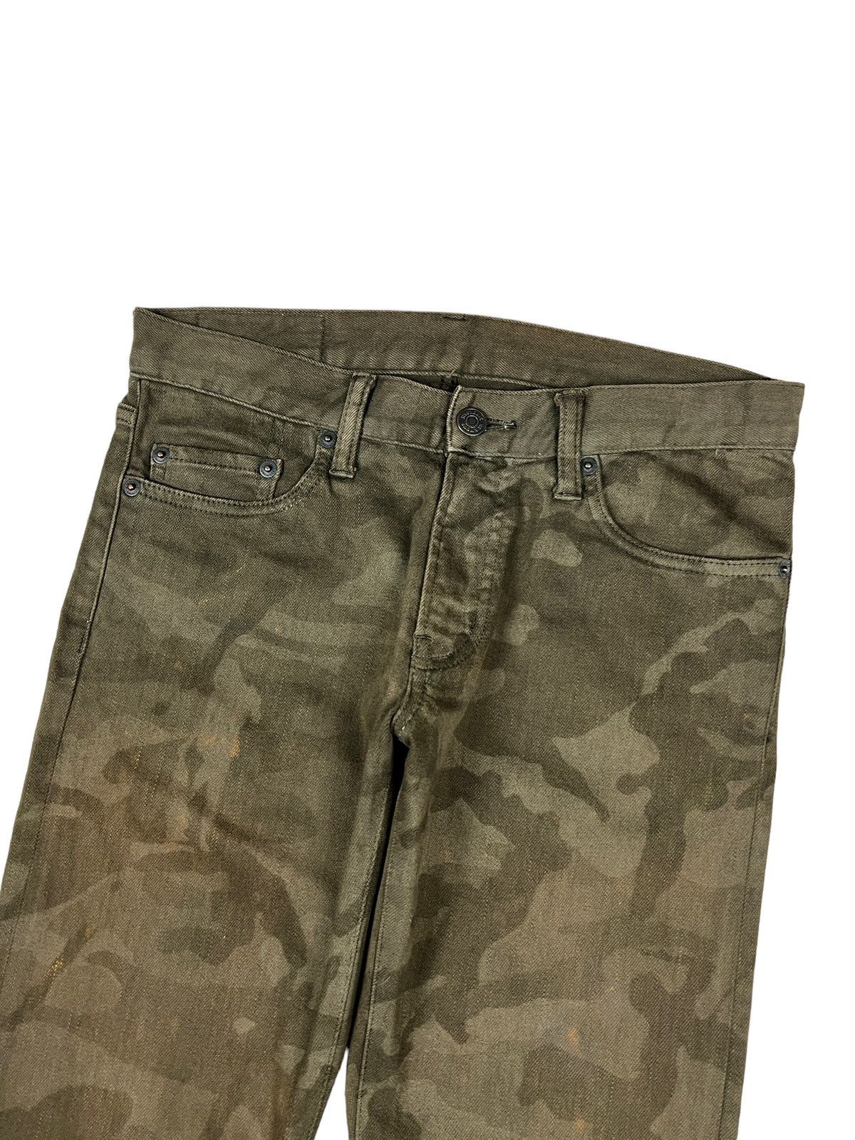 Hysteric Glamour Hysteric Glamour Camo Printed Skinny Denim Size US 30 / EU 46 - 4 Thumbnail