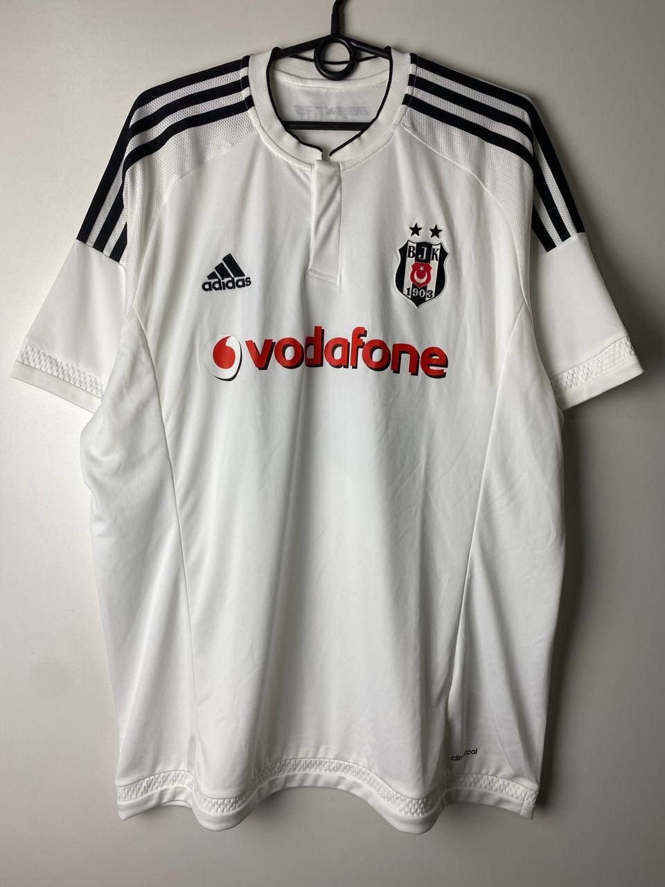 Vintage Adidas Besiktas Faik vintage t-shirt size XL Size US XL / EU 56 / 4 - 1 Thumbnail