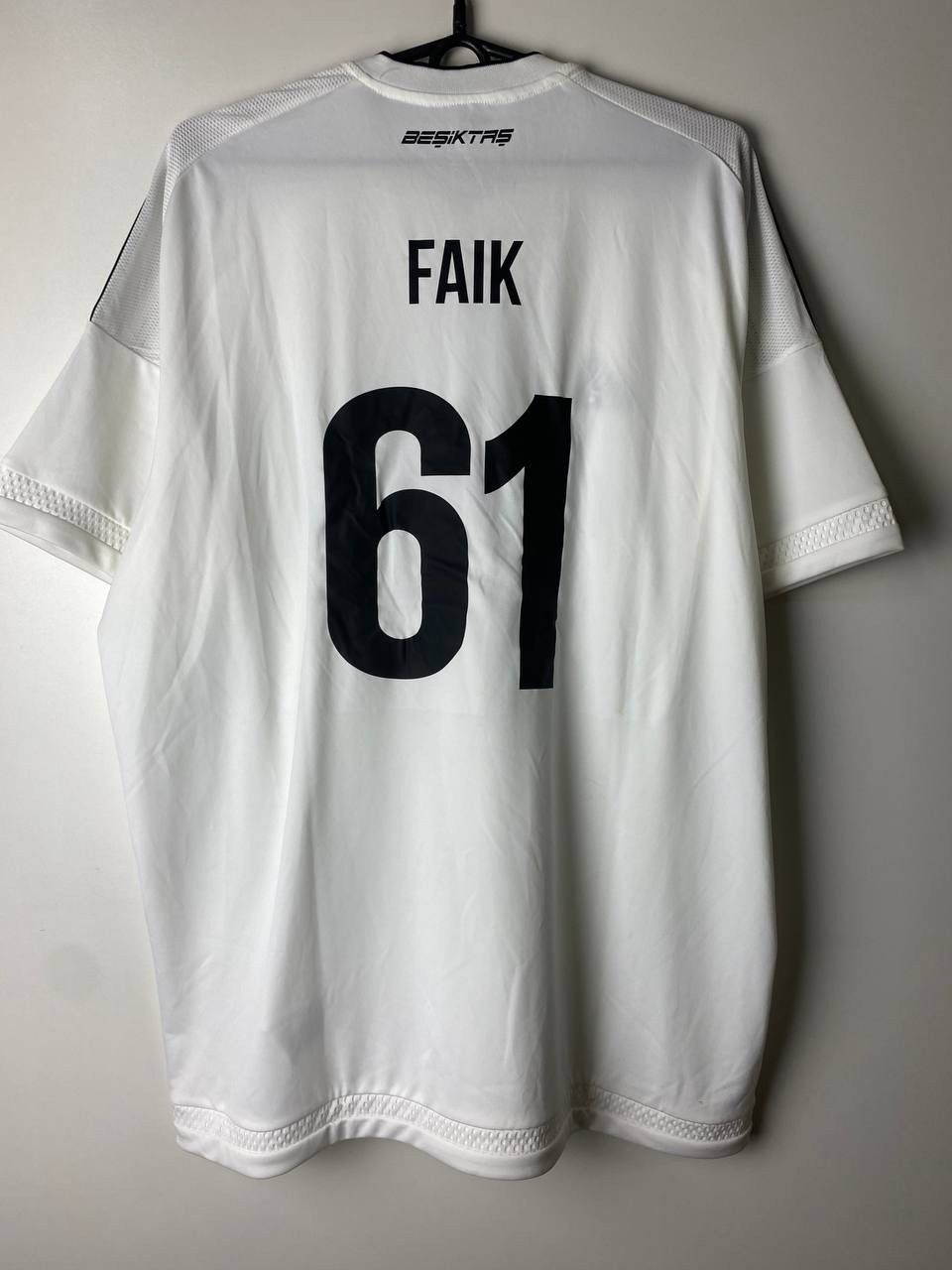 Vintage Adidas Besiktas Faik vintage t-shirt size XL Size US XL / EU 56 / 4 - 2 Thumbnail