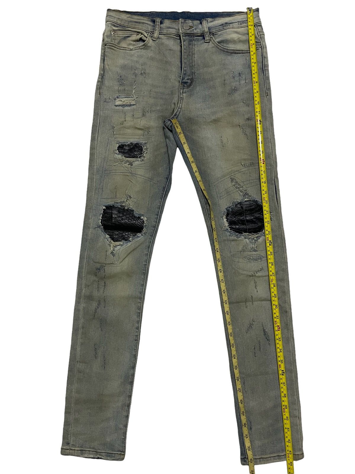 Japanese Brand Japanese Brand MNML Distressed Denim Size US 32 / EU 48 - 7 Thumbnail