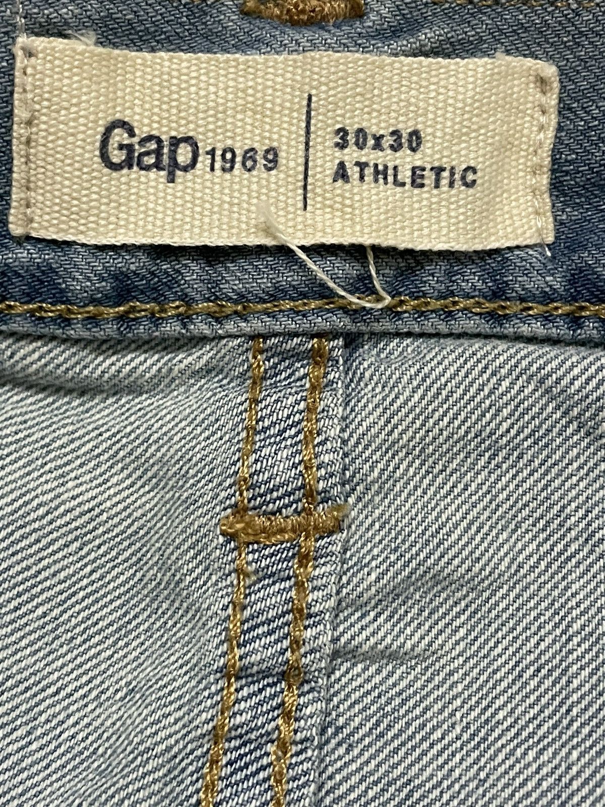 Gap 🔥BEST OFFER🔥Gap Denim Hand Made Panting Art Design Size US 31 - 10 Thumbnail