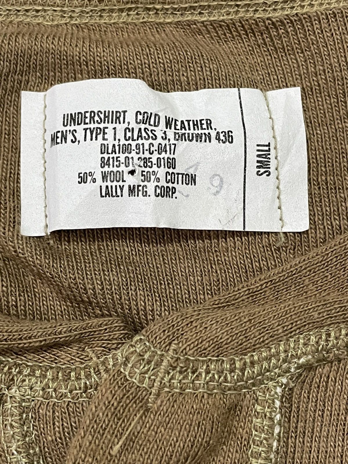 Other × Vintage True Vintage 91’s Undershirt Army T-Shirt Size US S / EU 44-46 / 1 - 5 Thumbnail