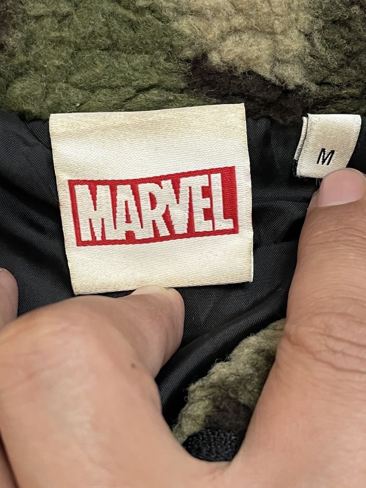 Marvel Comics Vintage Marvel Fleece Zipper Jacket Size US M / EU 48-50 / 2 - 12 Thumbnail