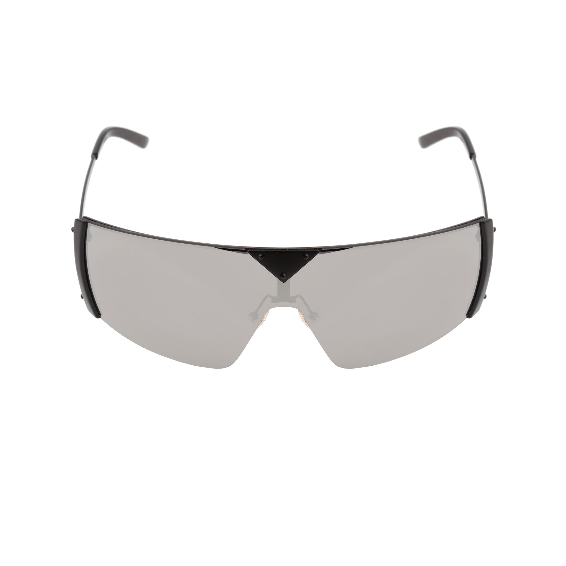 Valentino Oliver by Valentino 00's Black Mask Sunglasses Size ONE SIZE - 1 Thumbnail