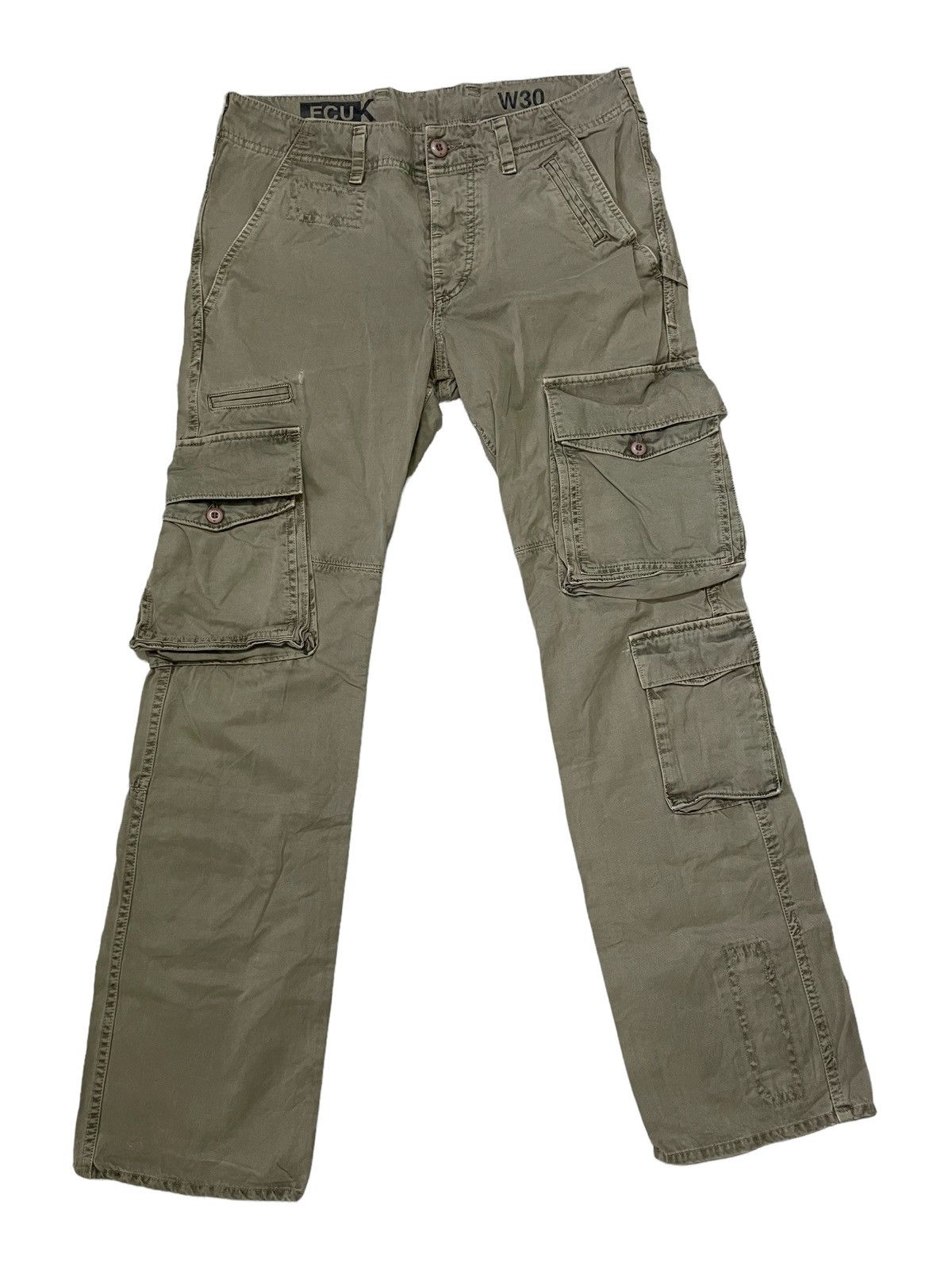 image of Fcuk Tactical Kargo Pants Design in Grey, Men's (Size 34)