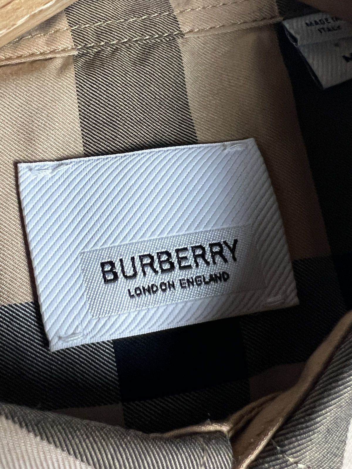 Burberry Burberry London Nova Check Button Up Shirt Size US M / EU 48-50 / 2 - 12 Thumbnail