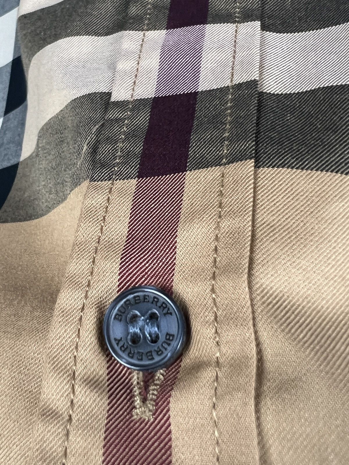 Burberry Burberry London Nova Check Button Up Shirt Size US M / EU 48-50 / 2 - 11 Thumbnail