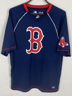 Navy Blue Boston Red Sox Jersey with Red lettering. Size 2XL. – Scholars &  Champs