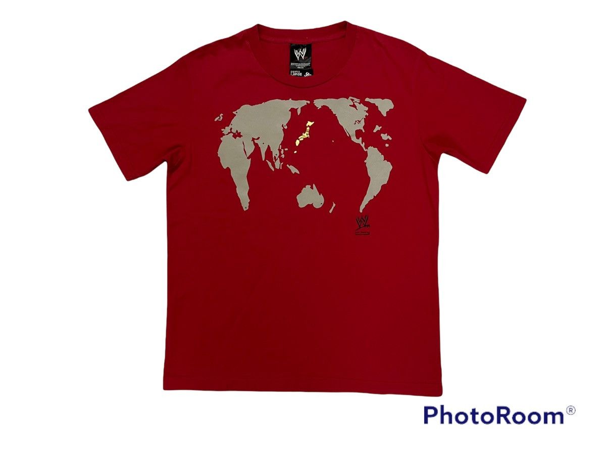 WWE 🔥Best Offer🔥Vintage PPFM X WWE Map Tour 2002-2004 Size US L / EU 52-54 / 3 - 1 Thumbnail
