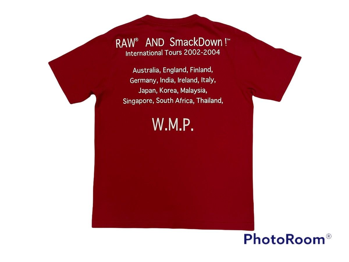 WWE 🔥Best Offer🔥Vintage PPFM X WWE Map Tour 2002-2004 Size US L / EU 52-54 / 3 - 2 Thumbnail