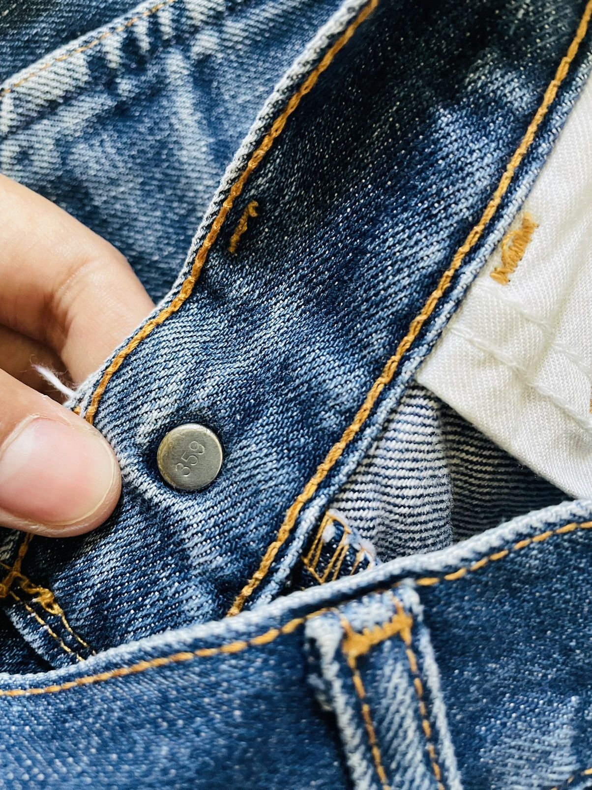 Levi's × Levi's Vintage Clothing × Vintage Vintage Early 00’s Levis 606 Small e Size US 29 - 6 Thumbnail