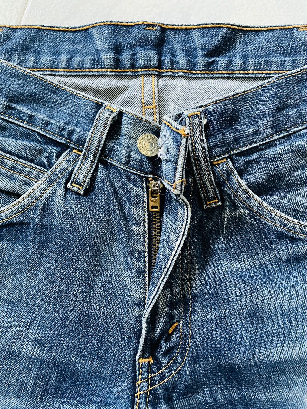 Levi's × Levi's Vintage Clothing × Vintage Vintage Early 00’s Levis 606 Small e Size US 29 - 3 Thumbnail