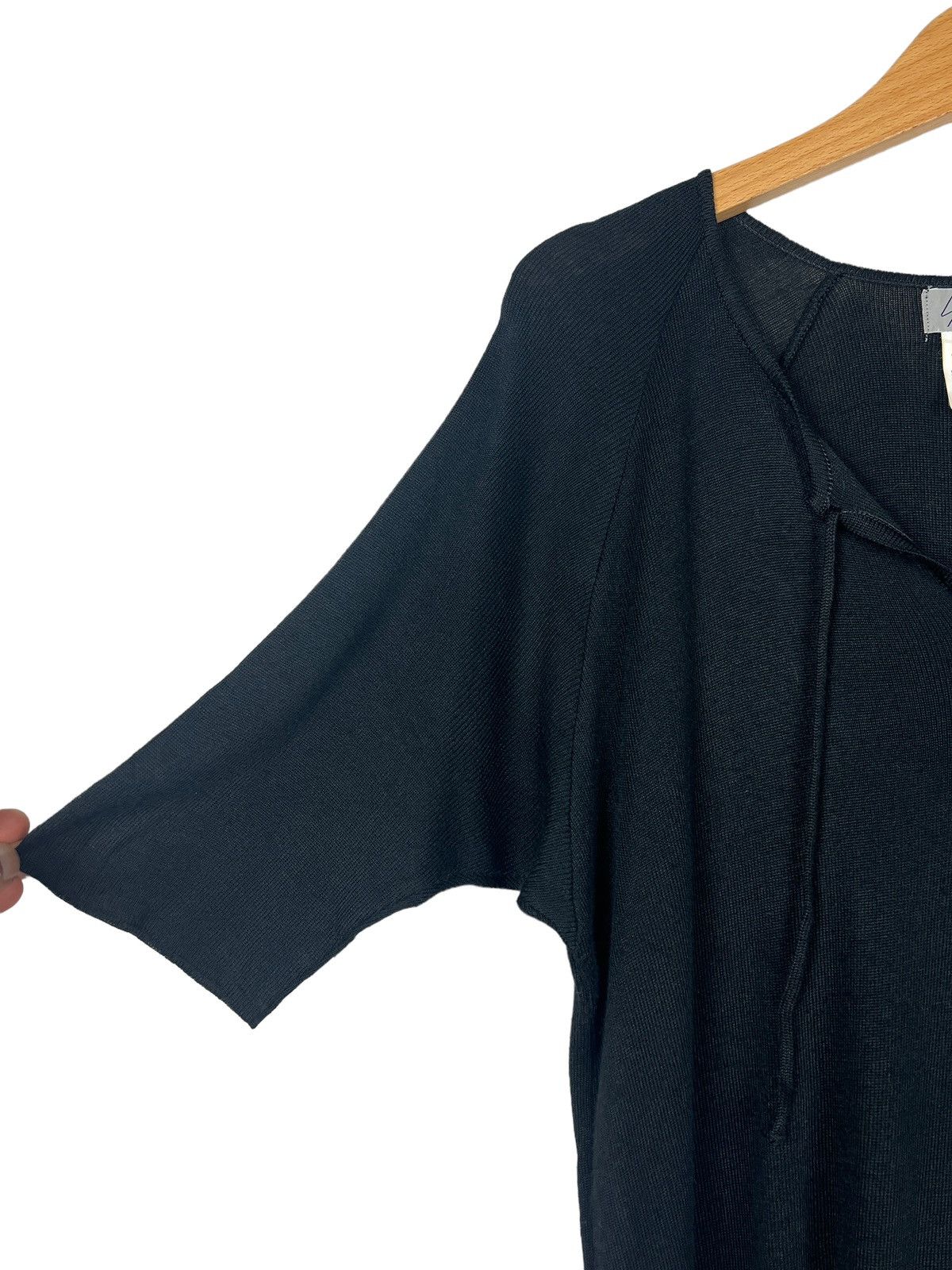 Yohji Yamamoto Vintage Yohji Yamamoto SS91 Rayon Neck String Tops Size US M / EU 48-50 / 2 - 4 Thumbnail