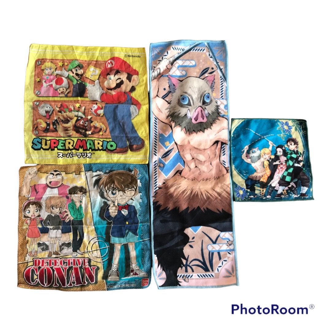 Anime Bulks 4pcs Anime Handkerchief / Neckerchief Size ONE SIZE - 1 Thumbnail