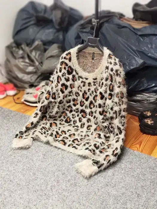 Japanese Brand Vintage Y2K Hype Mohair Teddy Sweater Kanye West Style Size US L / EU 52-54 / 3 - 10 Thumbnail