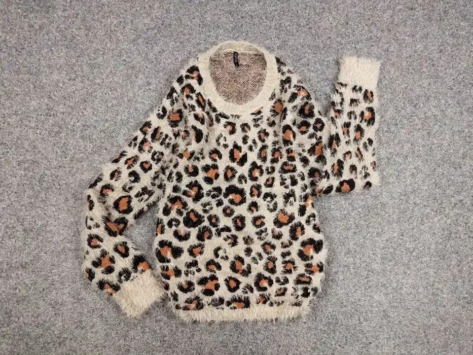 Japanese Brand Vintage Y2K Hype Mohair Teddy Sweater Kanye West Style Size US L / EU 52-54 / 3 - 7 Thumbnail