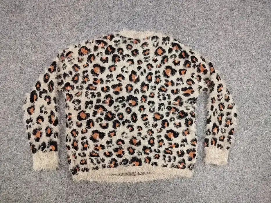 Japanese Brand Vintage Y2K Hype Mohair Teddy Sweater Kanye West Style Size US L / EU 52-54 / 3 - 8 Thumbnail