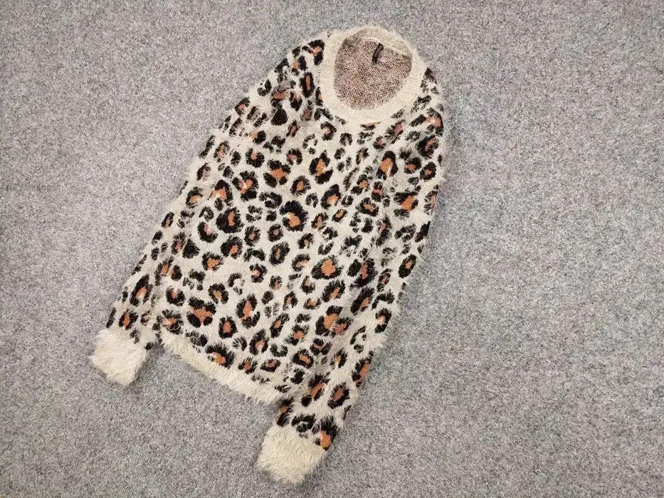 Japanese Brand Vintage Y2K Hype Mohair Teddy Sweater Kanye West Style Size US L / EU 52-54 / 3 - 2 Thumbnail