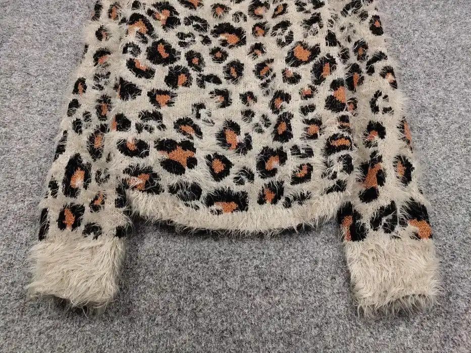 Japanese Brand Vintage Y2K Hype Mohair Teddy Sweater Kanye West Style Size US L / EU 52-54 / 3 - 4 Thumbnail