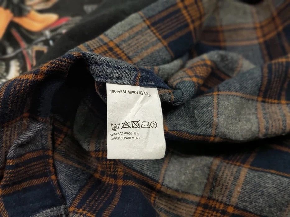 Flannel Vintage Flannel Shirt Travis Scott Style Streetwear Hype Size US M / EU 48-50 / 2 - 9 Thumbnail