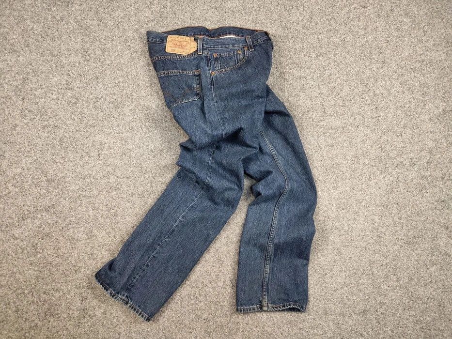 Levi's Vintage 90's Levis 501 Blue Classic Denim American Jeans Size US 32 / EU 48 - 7 Thumbnail