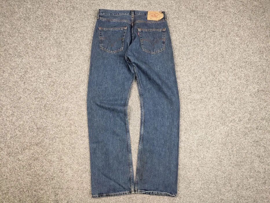 Levi's Vintage 90's Levis 501 Blue Classic Denim American Jeans Size US 32 / EU 48 - 6 Thumbnail