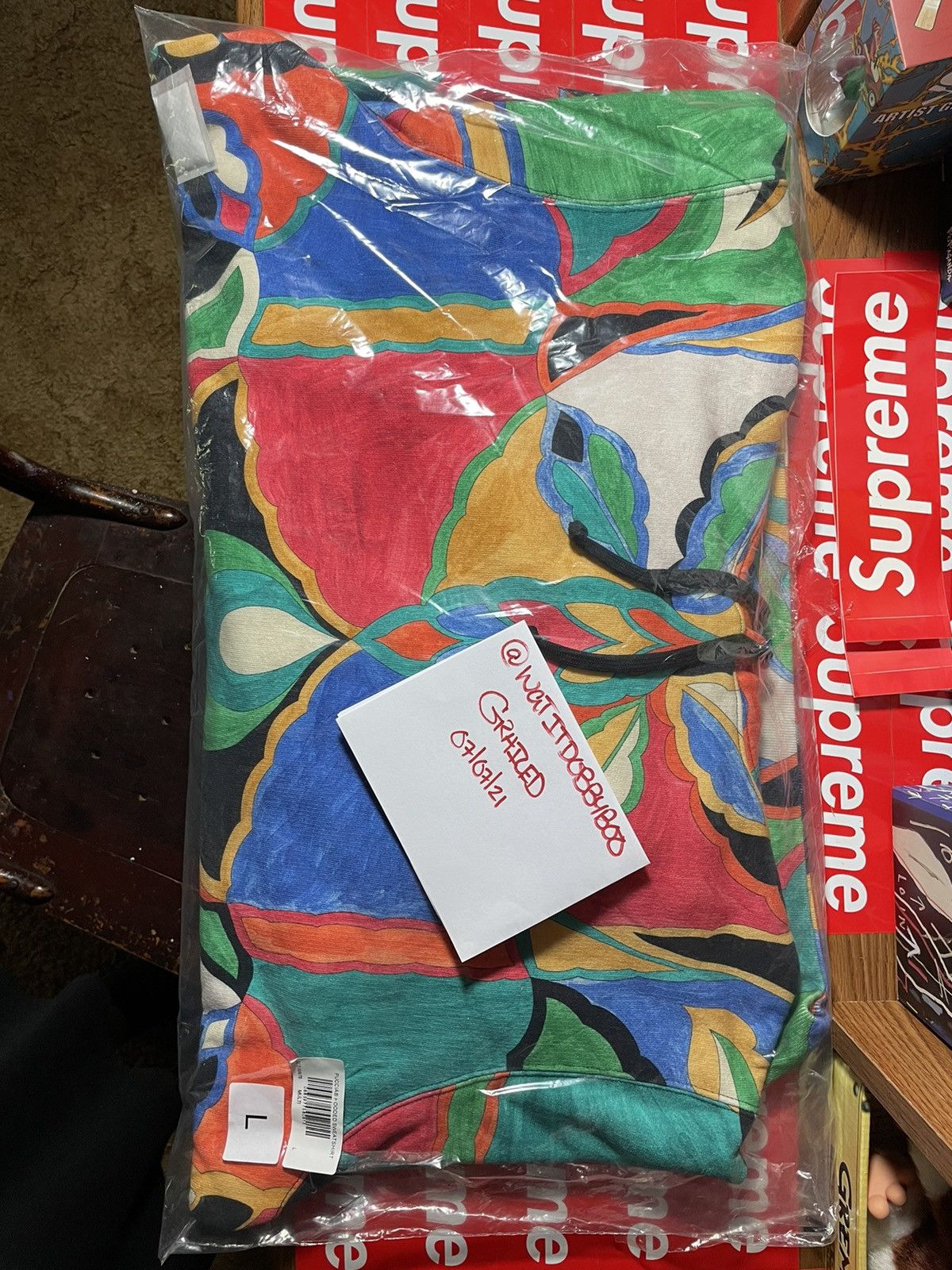 Supreme Emilio Pucci Hoodie | Grailed