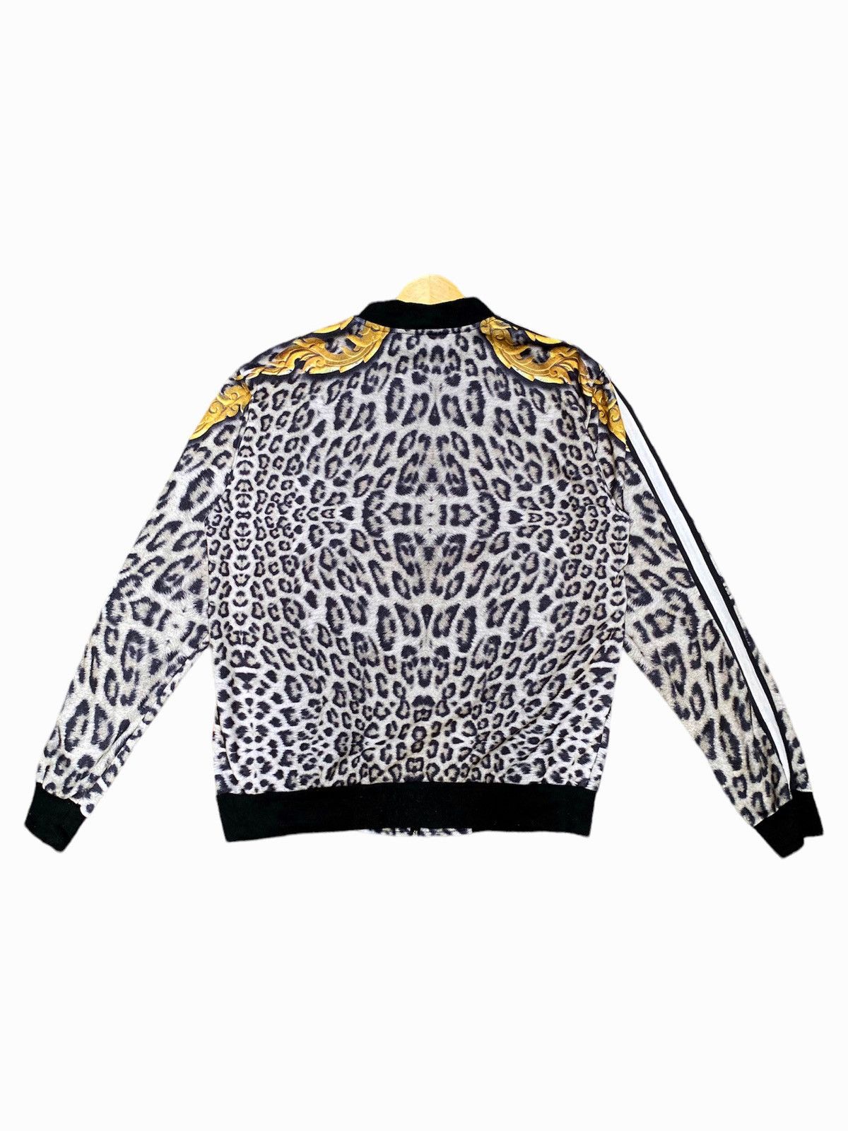Hysteric Glamour Japanese Brand Leopard Print Track Jacket Jeremy Scott Style Size US XL / EU 56 / 4 - 2 Thumbnail