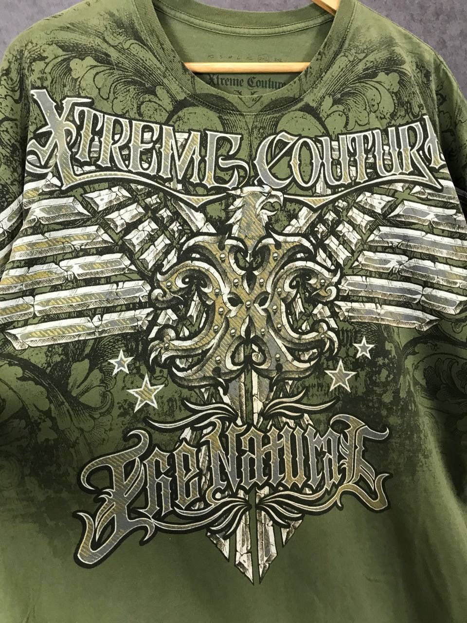 Affliction Extreme Couture Affliction made in USA overprinted tee Size US XXL / EU 58 / 5 - 5 Thumbnail