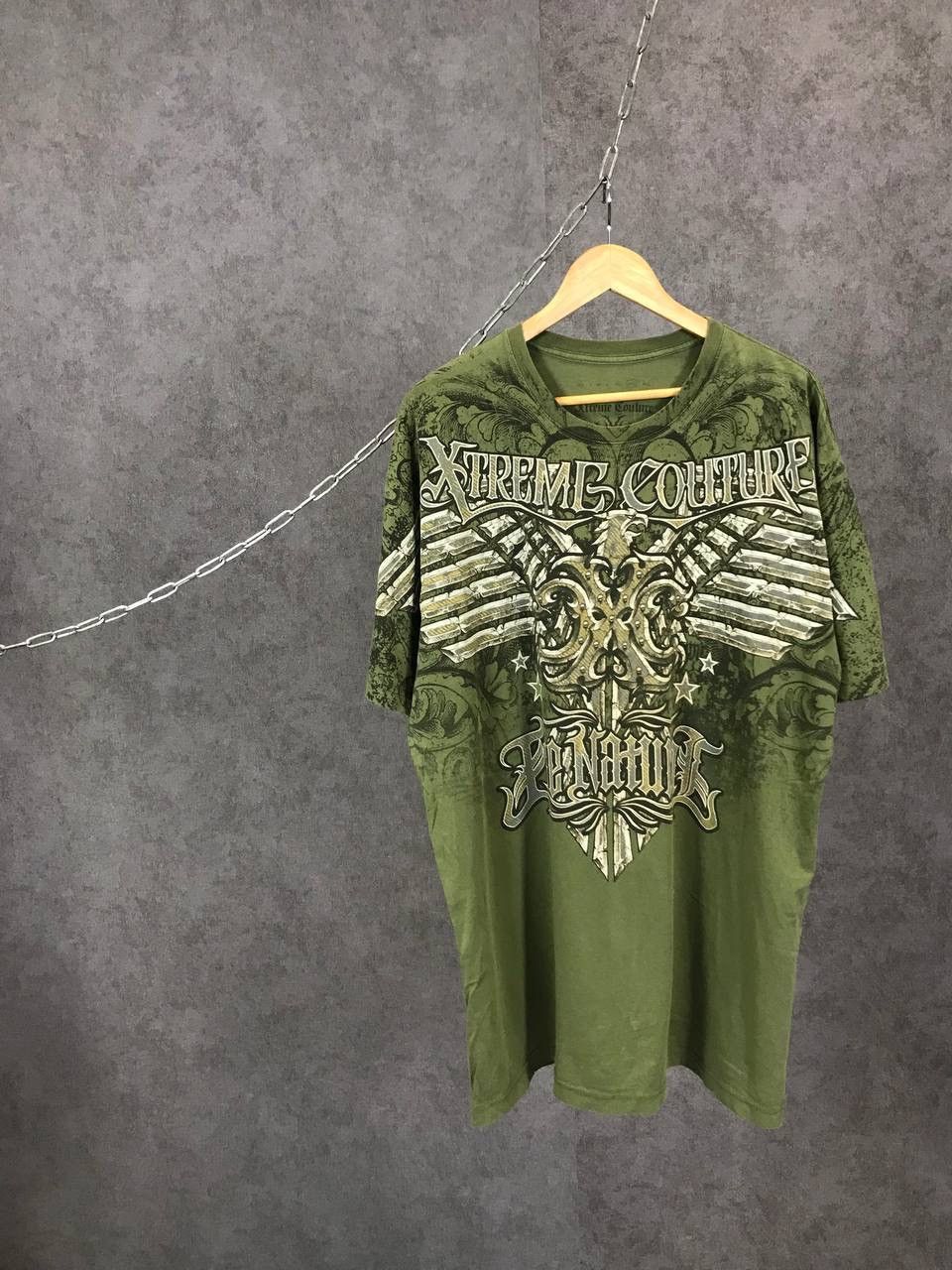 Affliction Extreme Couture Affliction made in USA overprinted tee Size US XXL / EU 58 / 5 - 1 Thumbnail