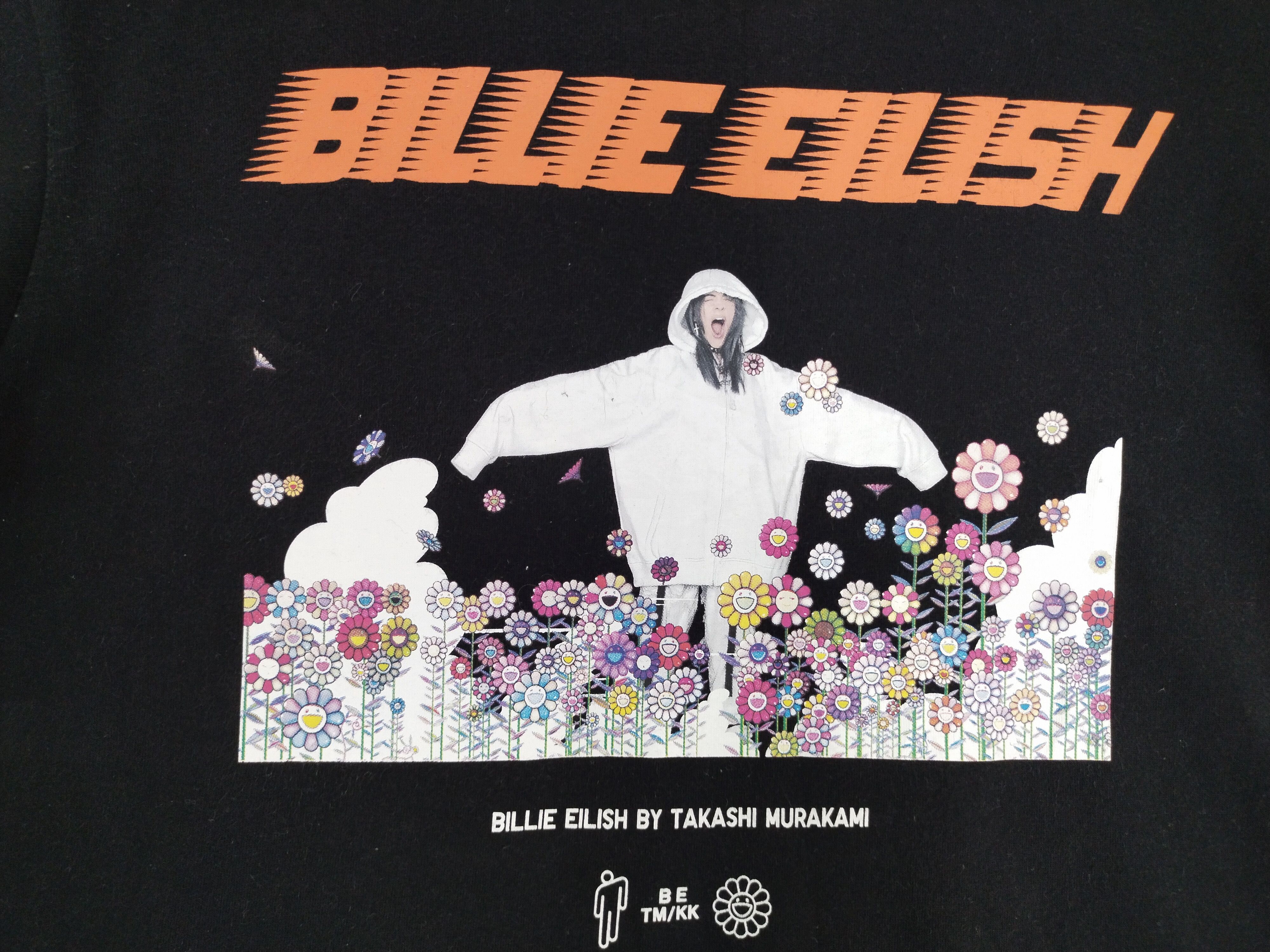 Billie Eilish × Takashi Murakami × Uniqlo BILLIE EILISH X TAKASHI MURAKAMI 2020 LASH MUSIC TEE Size US S / EU 44-46 / 1 - 4 Thumbnail
