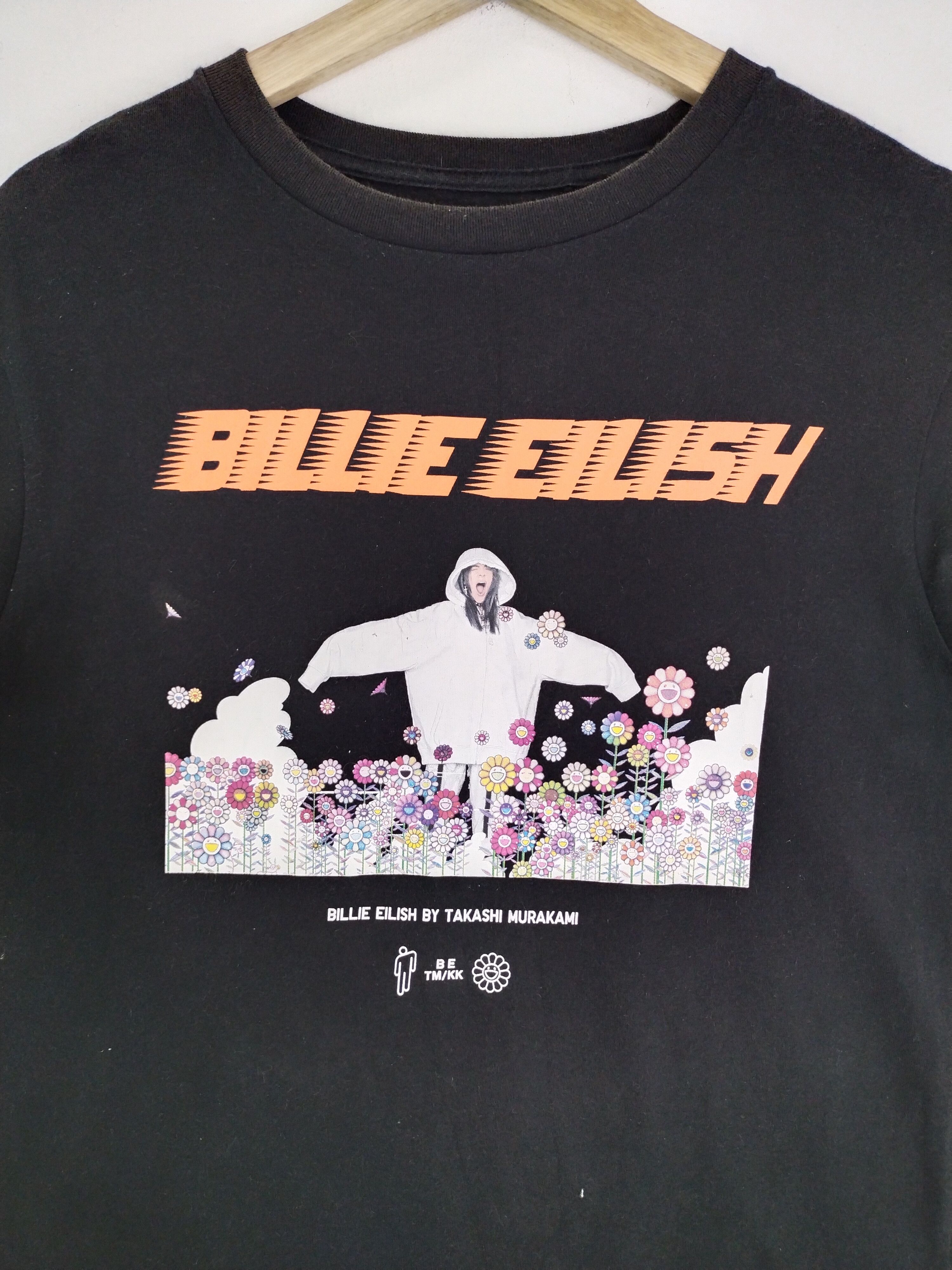 Billie Eilish × Takashi Murakami × Uniqlo BILLIE EILISH X TAKASHI MURAKAMI 2020 LASH MUSIC TEE Size US S / EU 44-46 / 1 - 2 Thumbnail