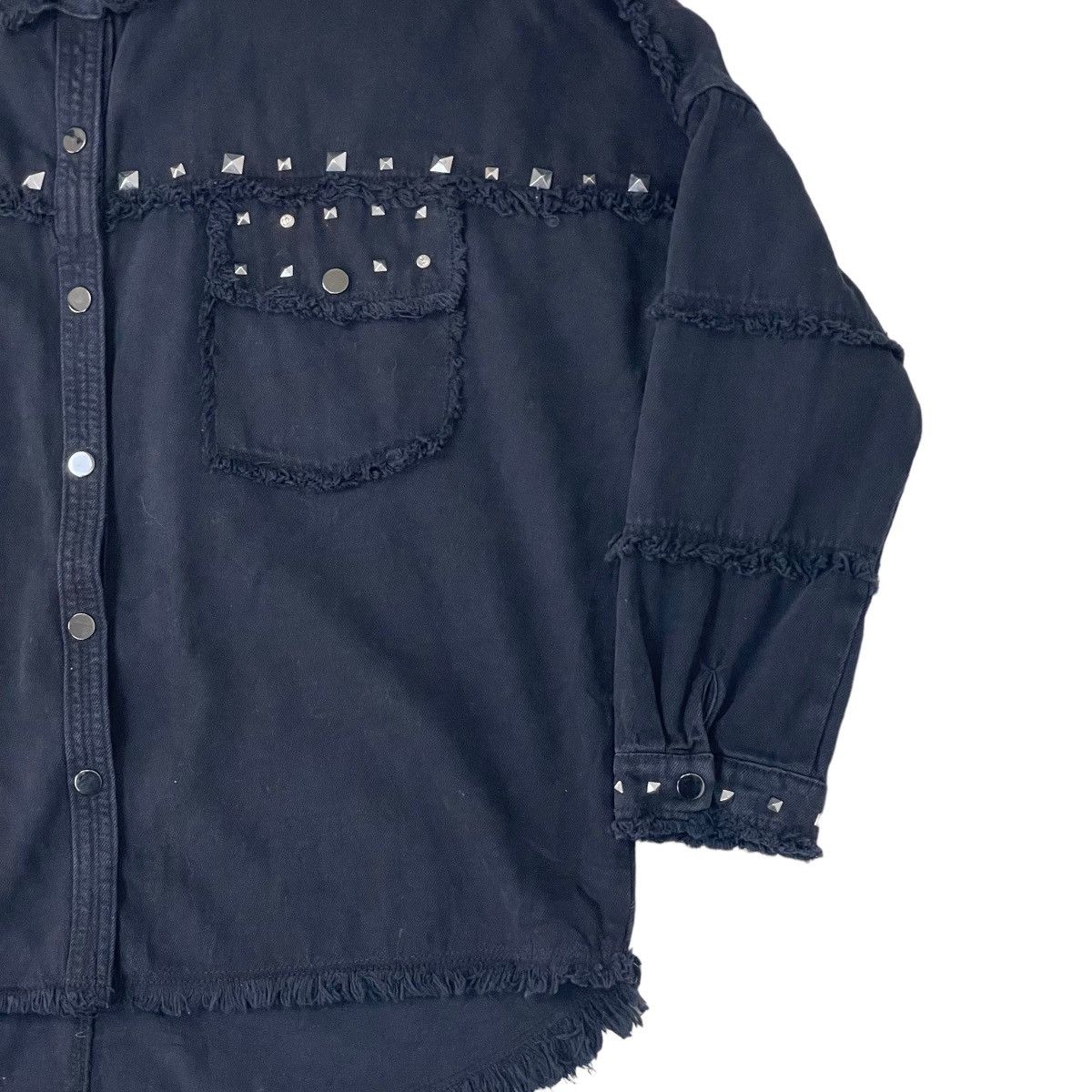 Zara 🔥LAST PRICE🔥 Zara Woman Spike Punk Style A/W Jacket Size S / US 4 / IT 40 - 3 Thumbnail