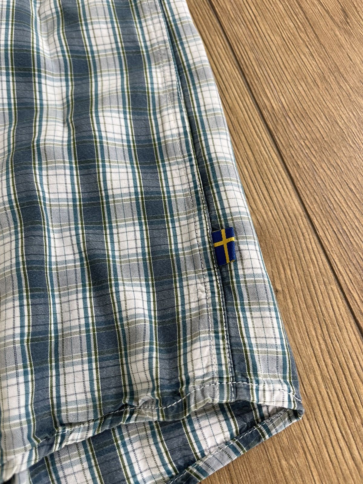 Fjallraven Fjallraven Ovik Short Sleeve Checked Shirt Size US XL / EU 56 / 4 - 3 Thumbnail