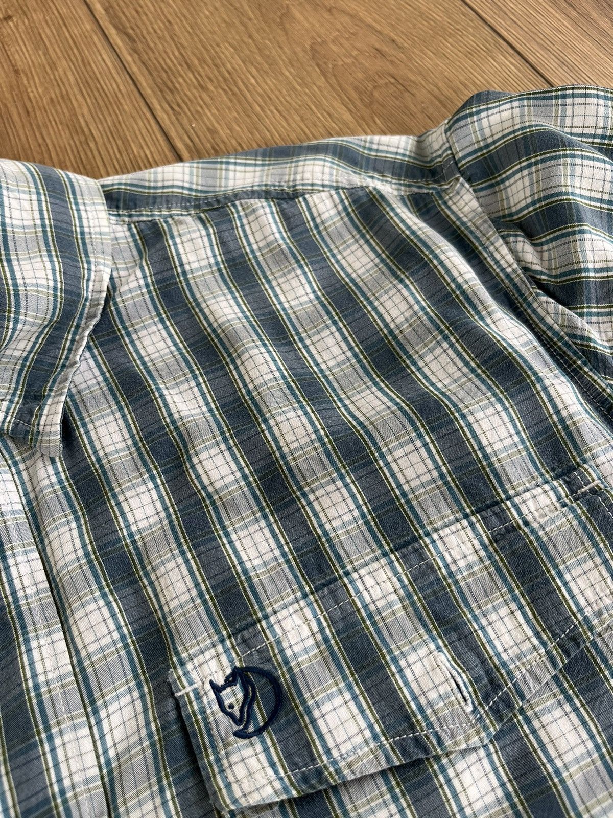 Fjallraven Fjallraven Ovik Short Sleeve Checked Shirt Size US XL / EU 56 / 4 - 6 Thumbnail