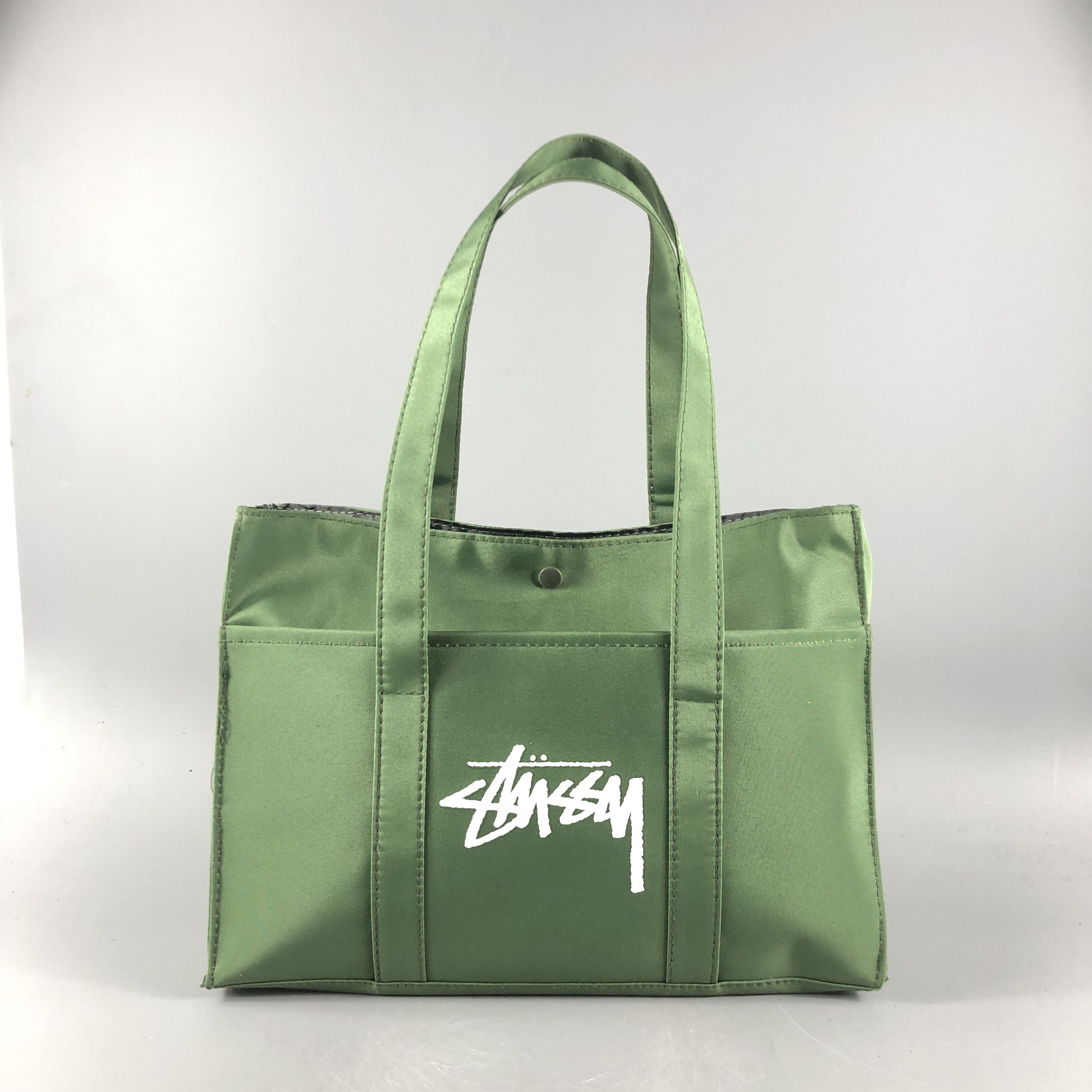 Stussy AUTHENTIC 🇯🇵 Stussy Magazine Military Colour Tote Bag Size ONE SIZE - 2 Thumbnail