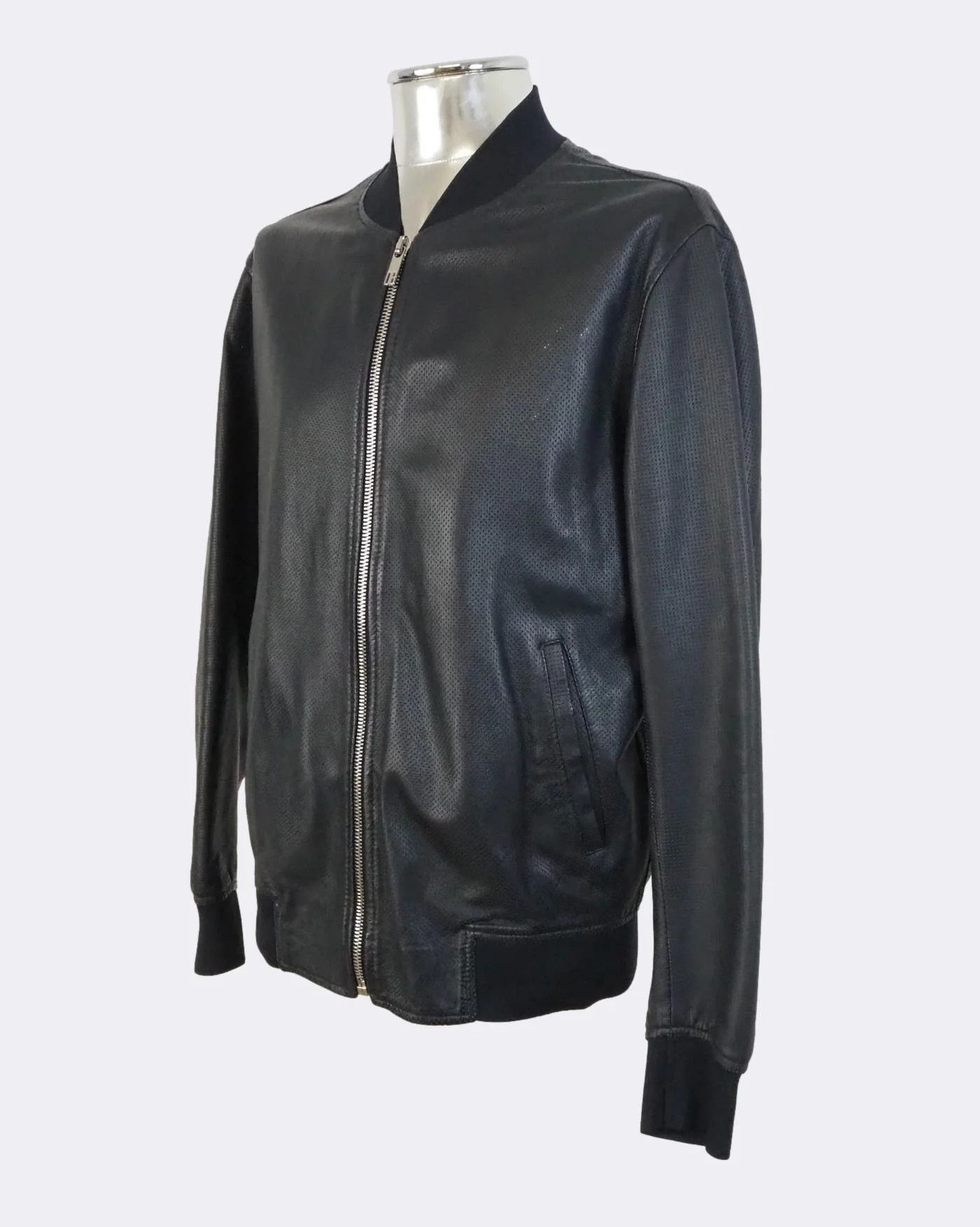 Men's Dirk Bikkembergs Leather Bomber jacket $1080