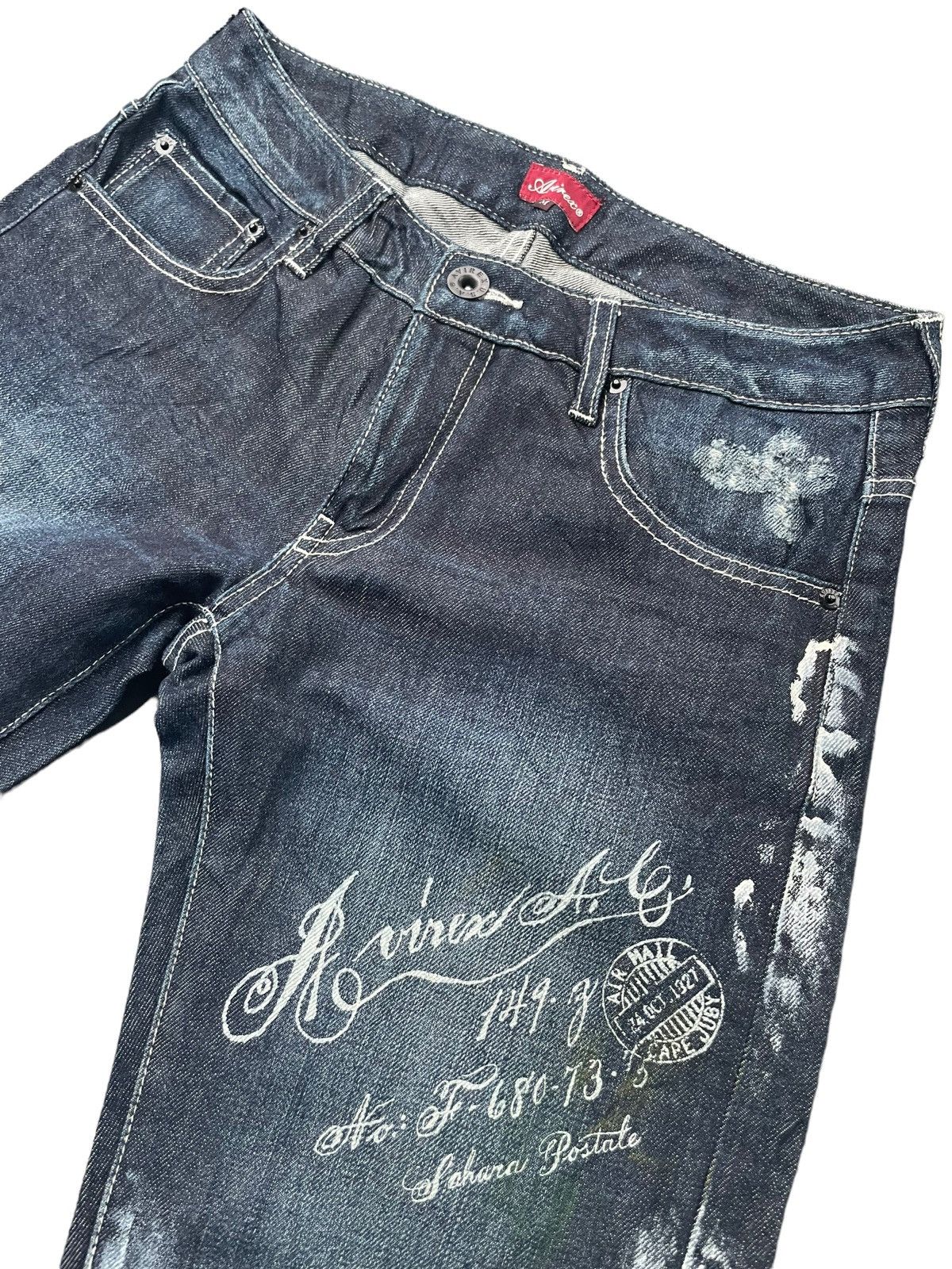 Avirex Avirex Distresed Denim Size US 31 - 6 Thumbnail