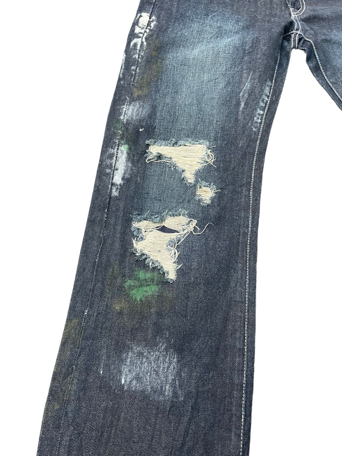 Avirex Avirex Distresed Denim Size US 31 - 5 Thumbnail
