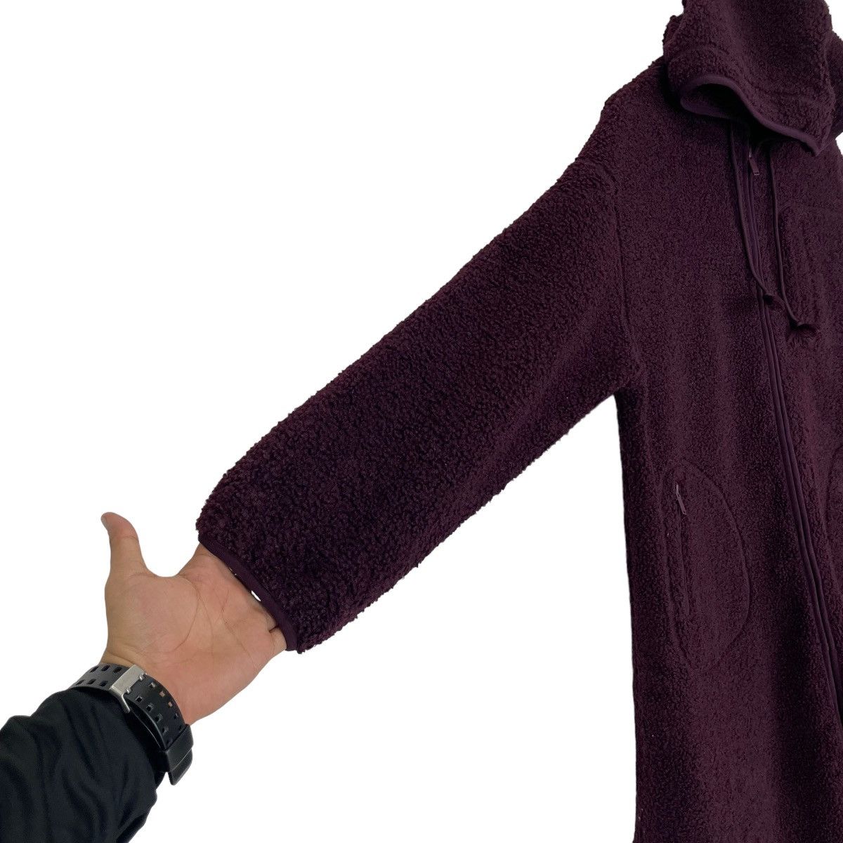 GU Undercover X Gu Sherpa Hooded Long Jacket Size US S / EU 44-46 / 1 - 9 Thumbnail