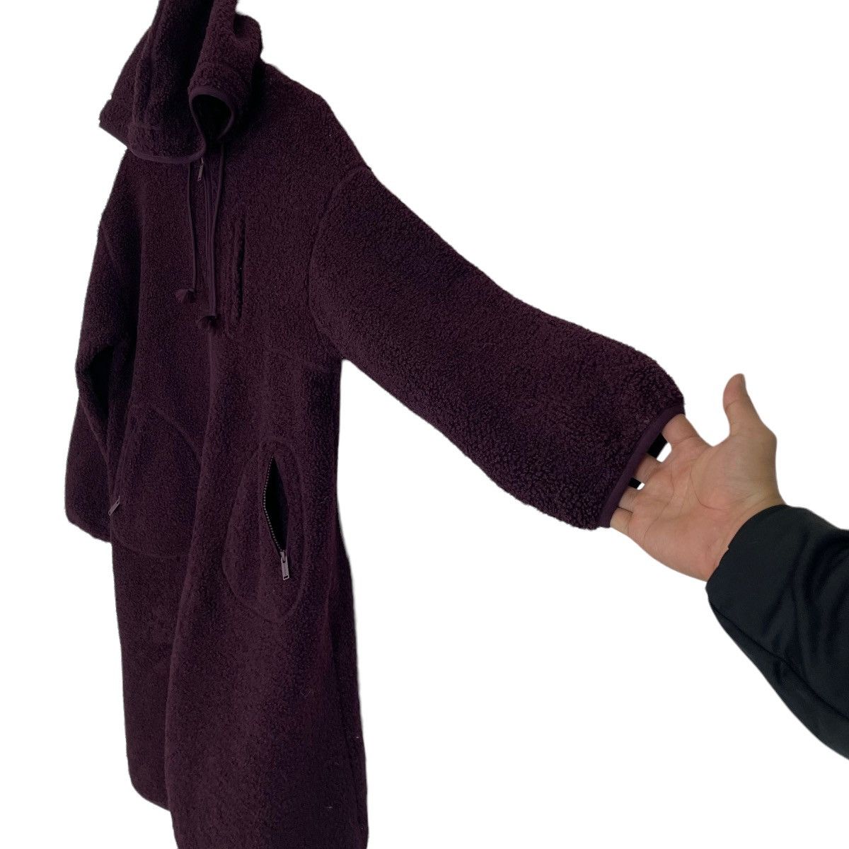 GU Undercover X Gu Sherpa Hooded Long Jacket Size US S / EU 44-46 / 1 - 10 Thumbnail