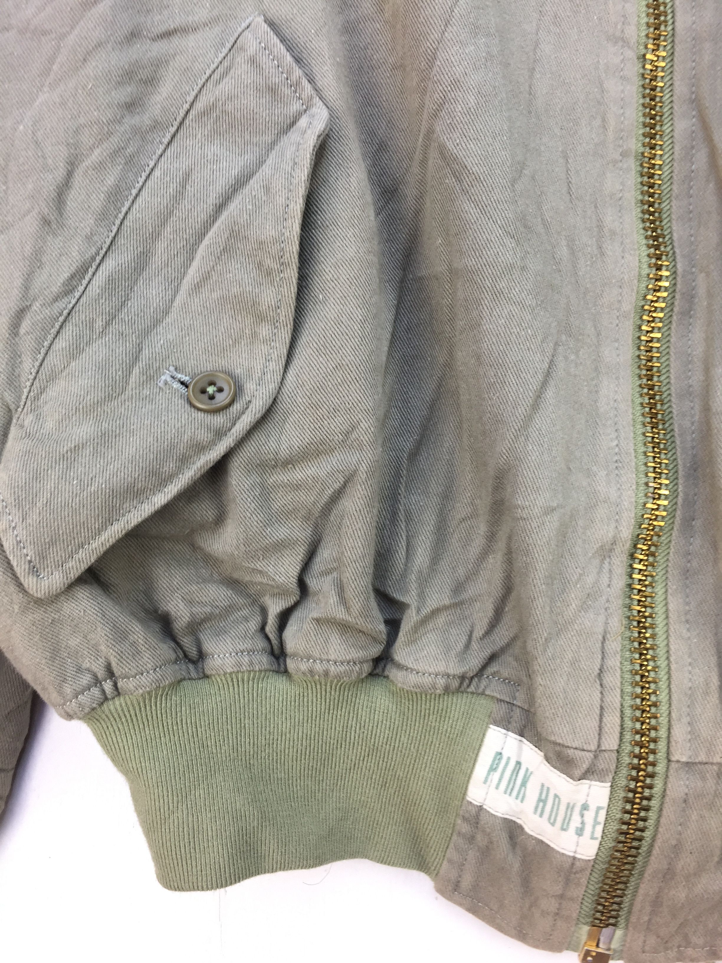 Karl Helmut VINTAGE PINK HOUSE SPELL OUT RIVERSIBLE BOMBER JACKET Size US L / EU 52-54 / 3 - 6 Thumbnail