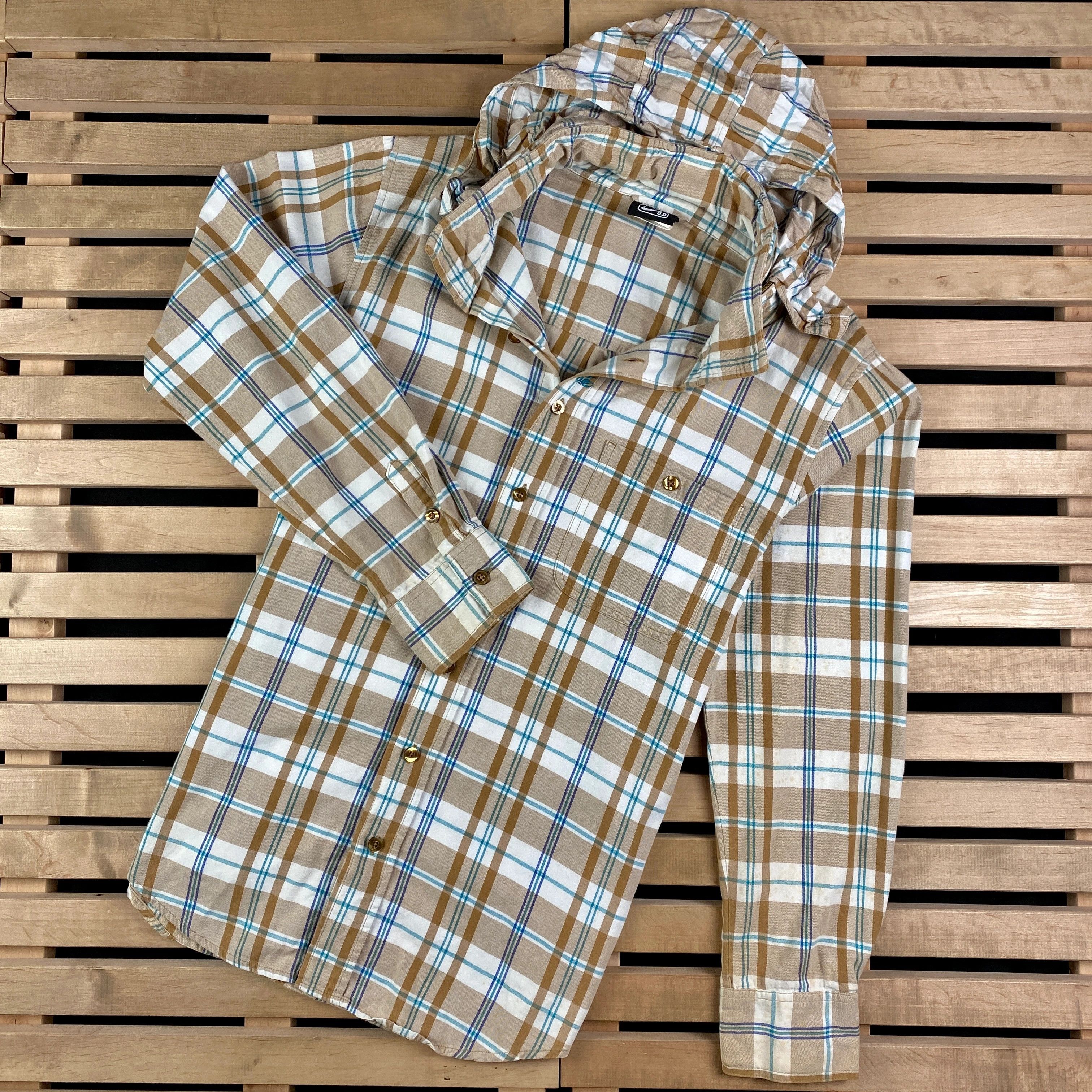 Nike × Vintage Mens Shirt Hooded Nike Vintage Size M Size US M / EU 48-50 / 2 - 1 Thumbnail