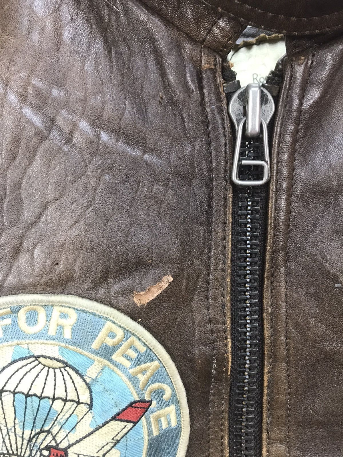 Vintage Vintage Robo Bomber Leather Vest Size US L / EU 52-54 / 3 - 8 Thumbnail