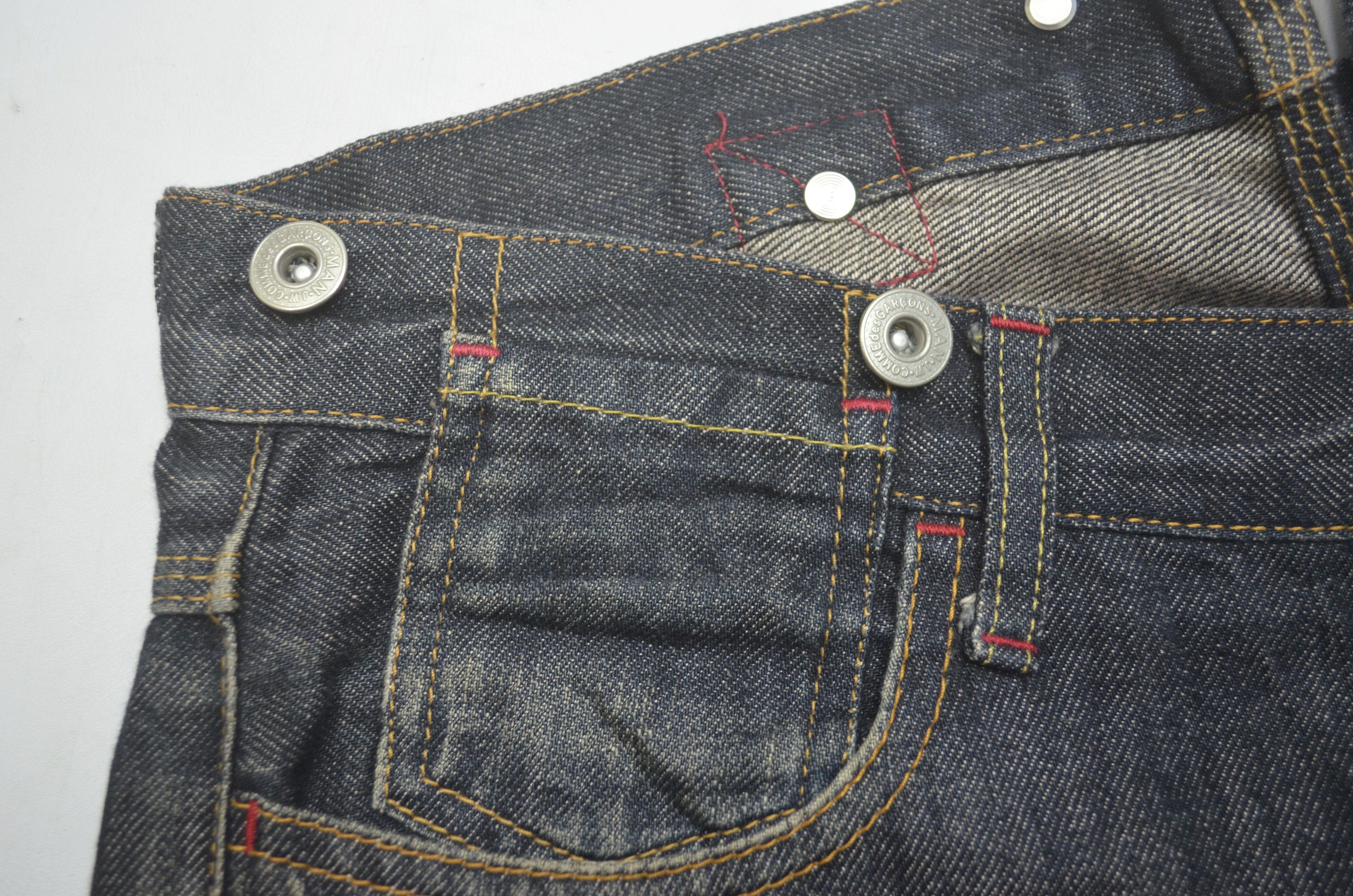 Comme des Garcons Homme Plus × Junya Watanabe AD 2007 CDG MAN X JUNYA WATANABE JEANS Size US 32 / EU 48 - 9 Thumbnail