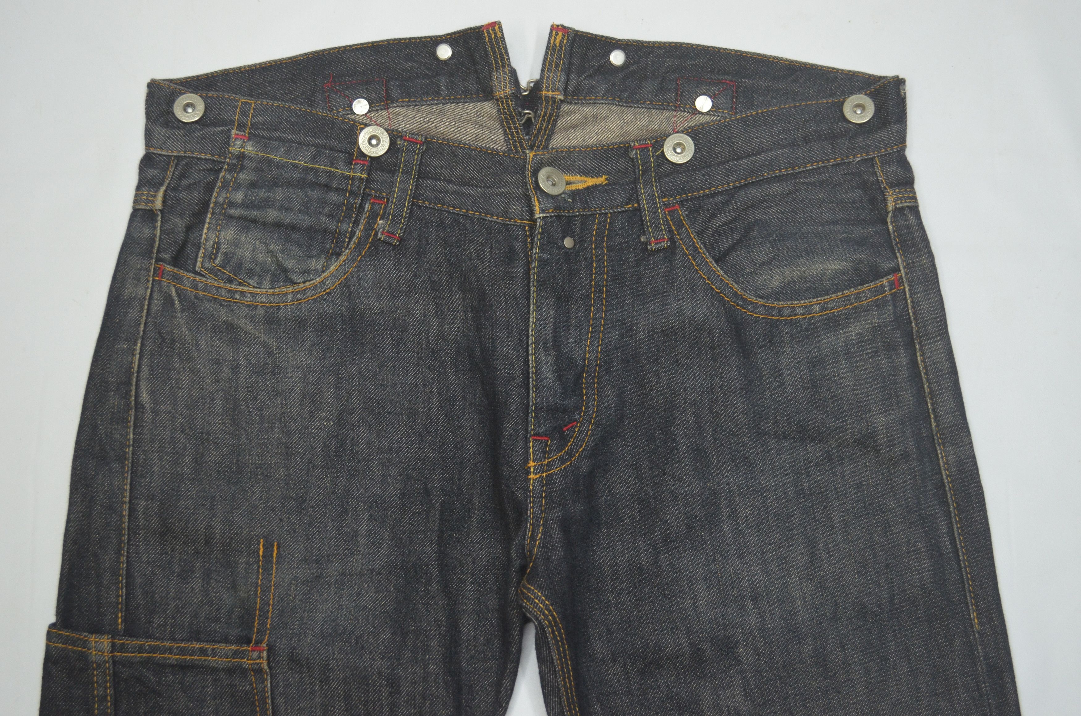 Comme des Garcons Homme Plus × Junya Watanabe AD 2007 CDG MAN X JUNYA WATANABE JEANS Size US 32 / EU 48 - 5 Thumbnail