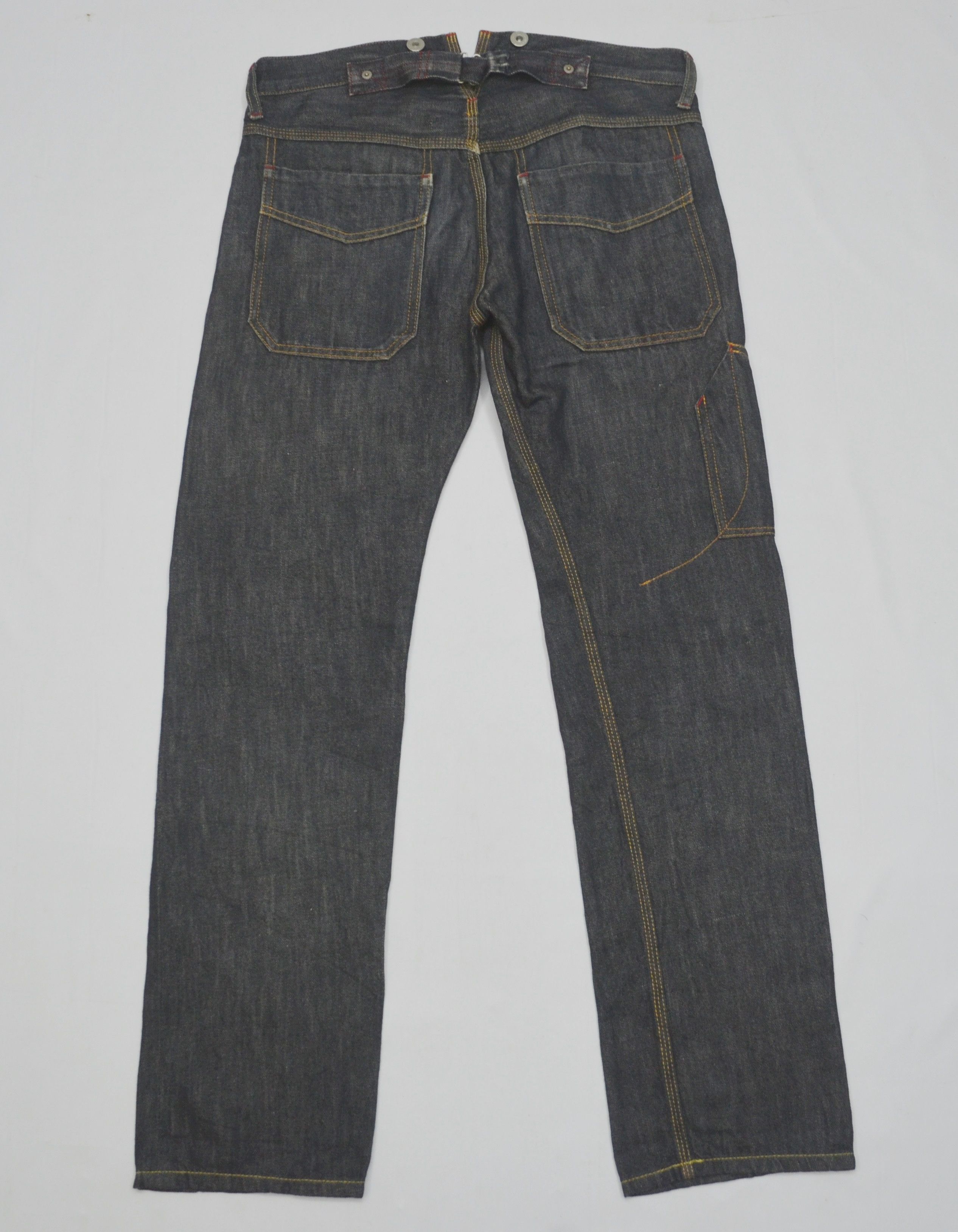 Comme des Garcons Homme Plus × Junya Watanabe AD 2007 CDG MAN X JUNYA WATANABE JEANS Size US 32 / EU 48 - 4 Thumbnail