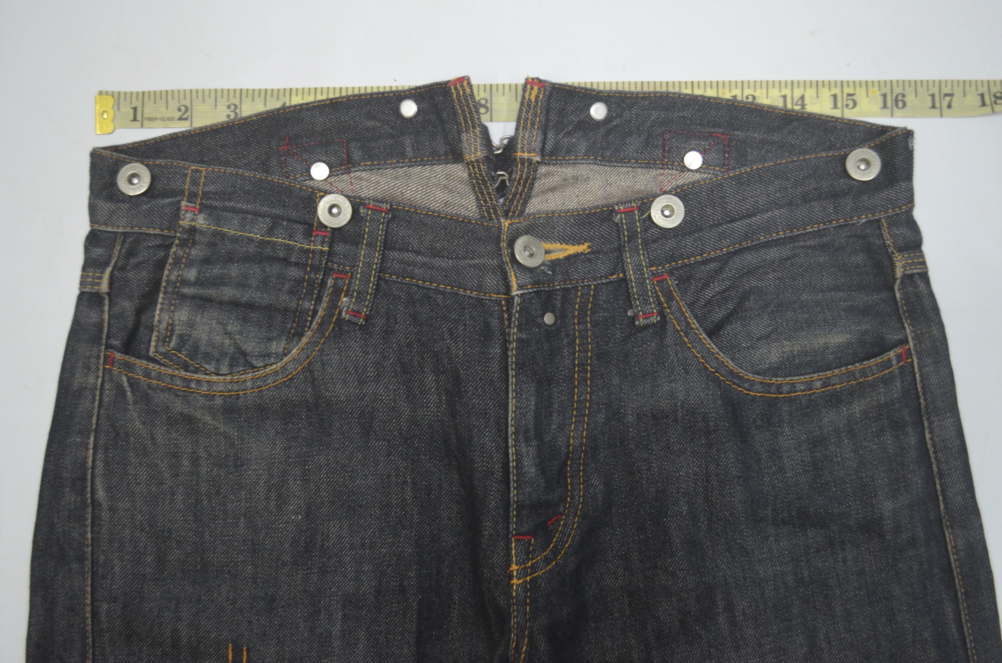 Comme des Garcons Homme Plus × Junya Watanabe AD 2007 CDG MAN X JUNYA WATANABE JEANS Size US 32 / EU 48 - 19 Thumbnail